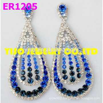 wholesale latest rhinestone earrings